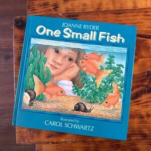 Vintage 1993 One Small Fish Hardcover Book